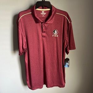 FSU Men's Polo Shirt XL . New with tags.